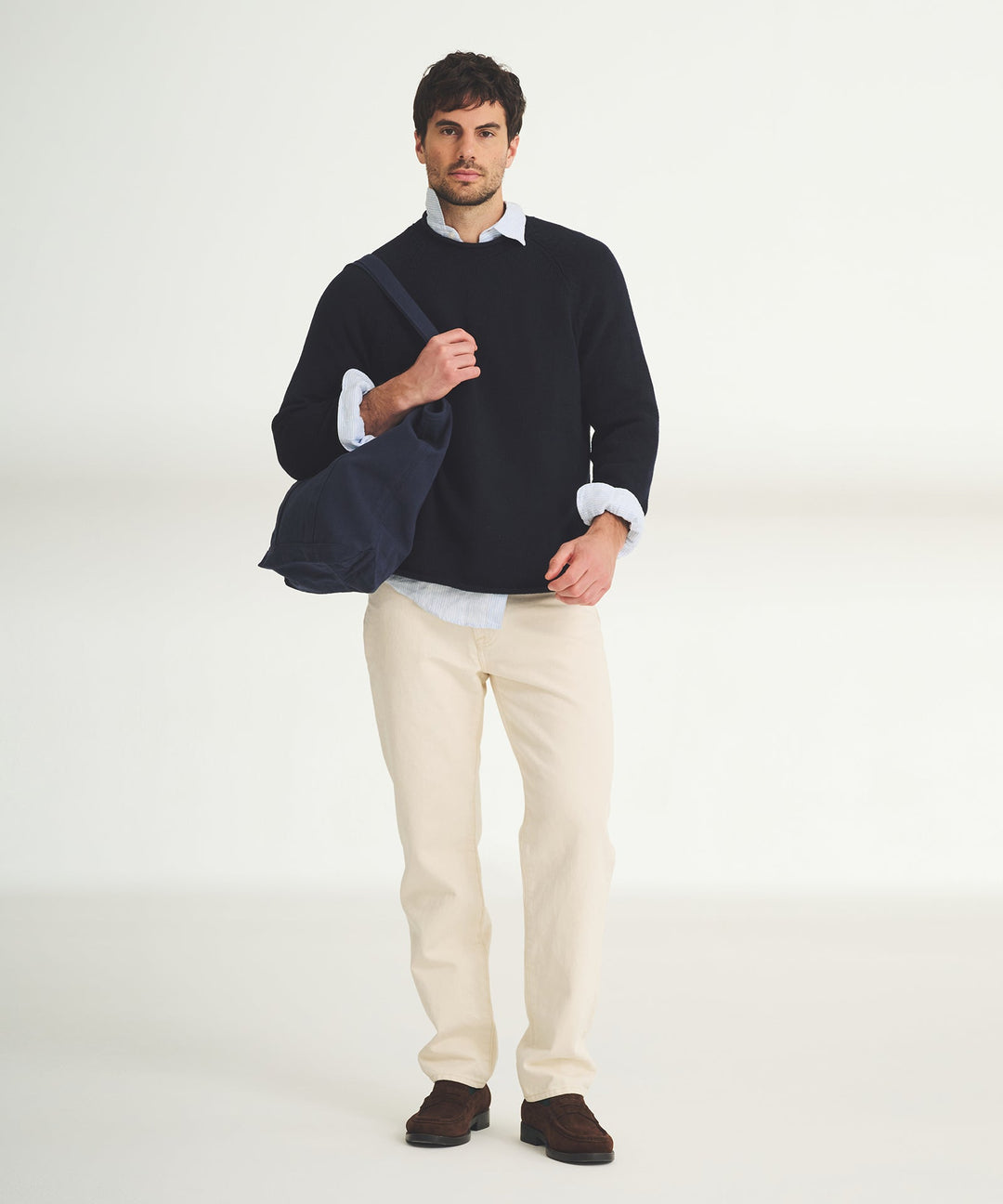 Cotton Relaxed Rollneck Sweater