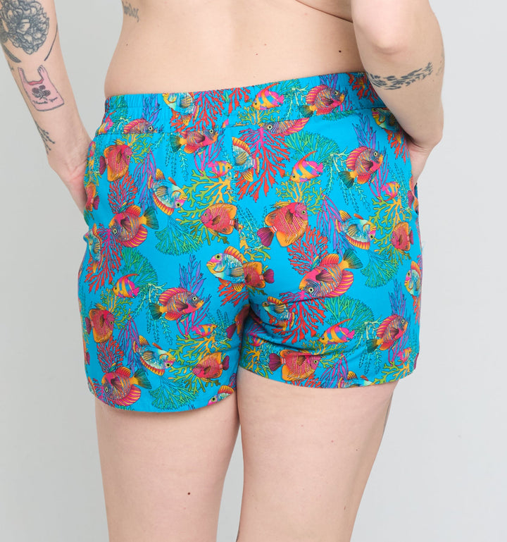 Cotton Woven Boxer - Rainbow Fish