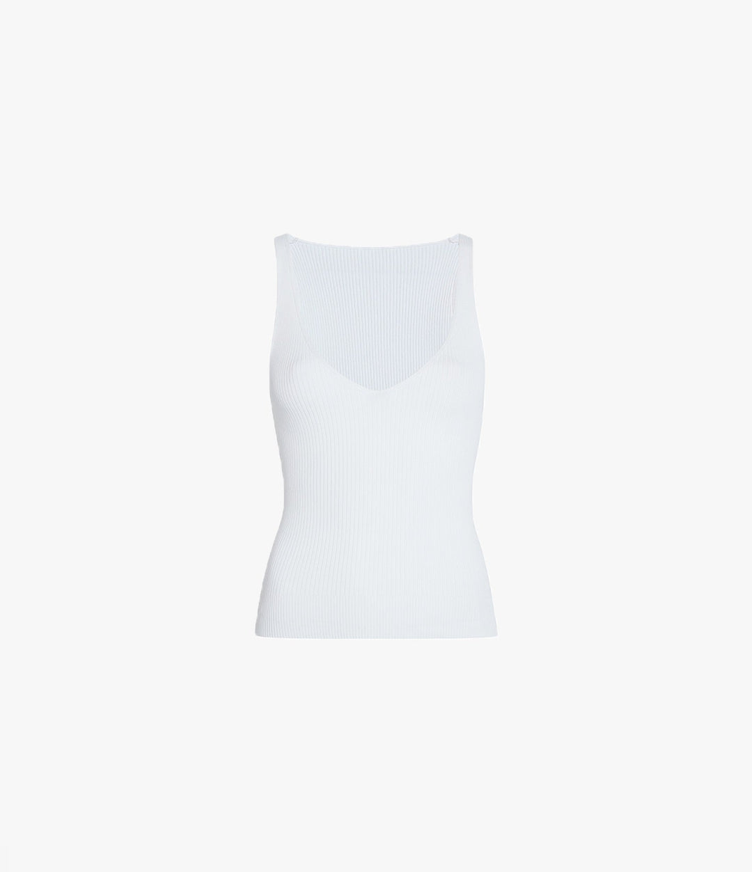 Deep V Tank Knit