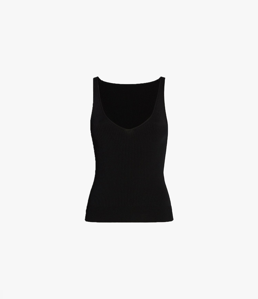 Deep V Tank Knit