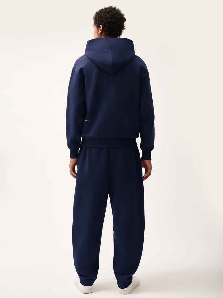 Mens DNA Barrel-Leg Track Pants—navy