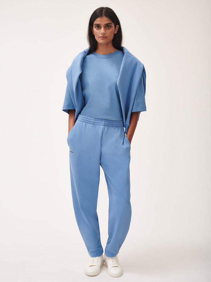 Womens DNA Barrel-Leg Track Pants—summit blue