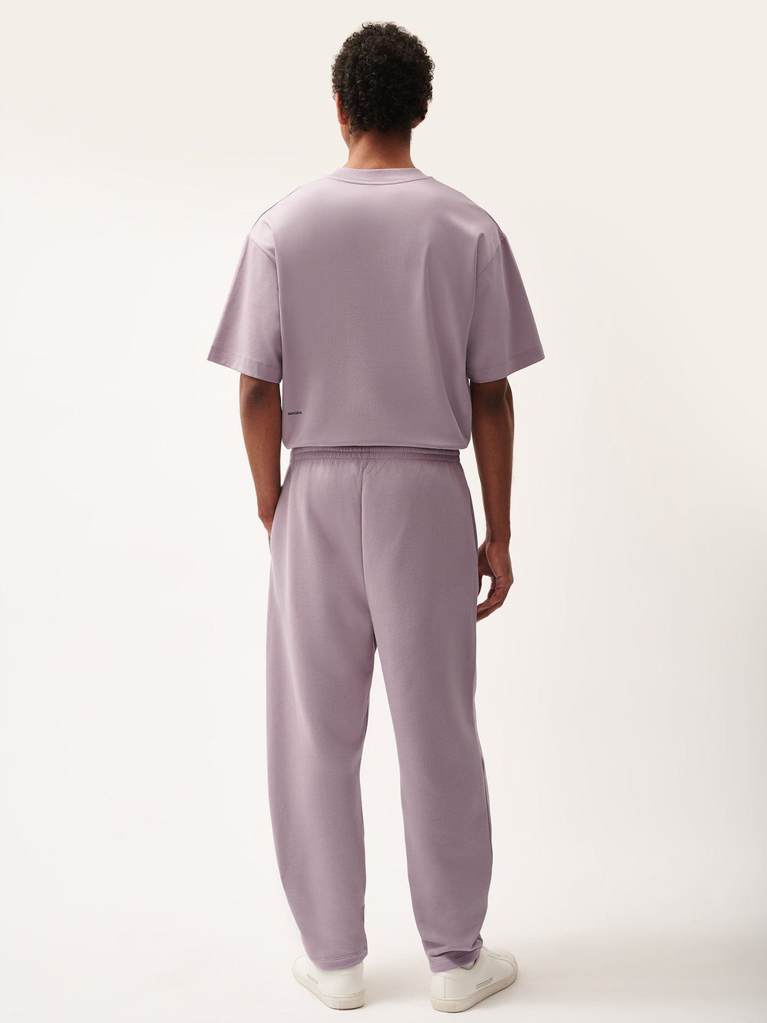 Mens DNA Barrel-Leg Track Pants—raisin purple