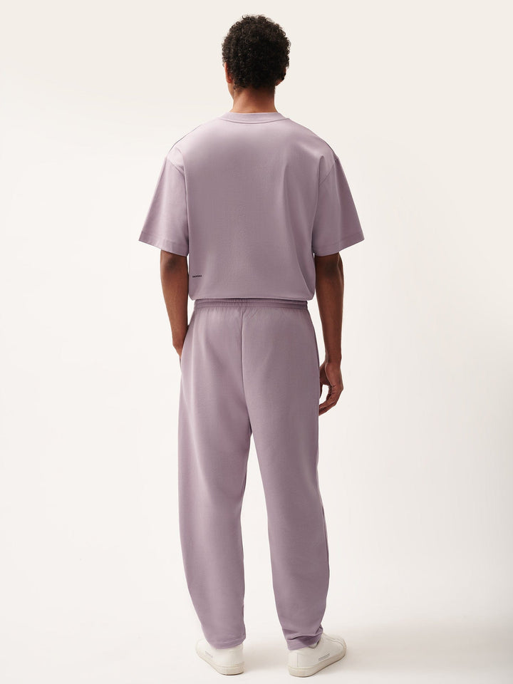 Mens DNA Barrel-Leg Track Pants—raisin purple