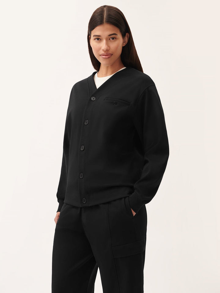 Womens DNA Double Jersey Liner Jacket—black