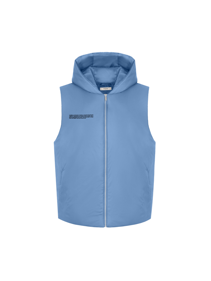 Womens DNA Flower-Warmth Gilet—summit blue