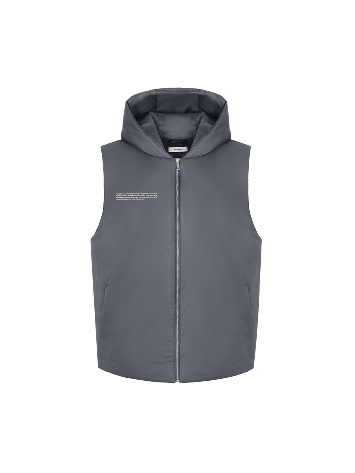 Mens DNA Flower-Warmth Gilet—atmosphere grey