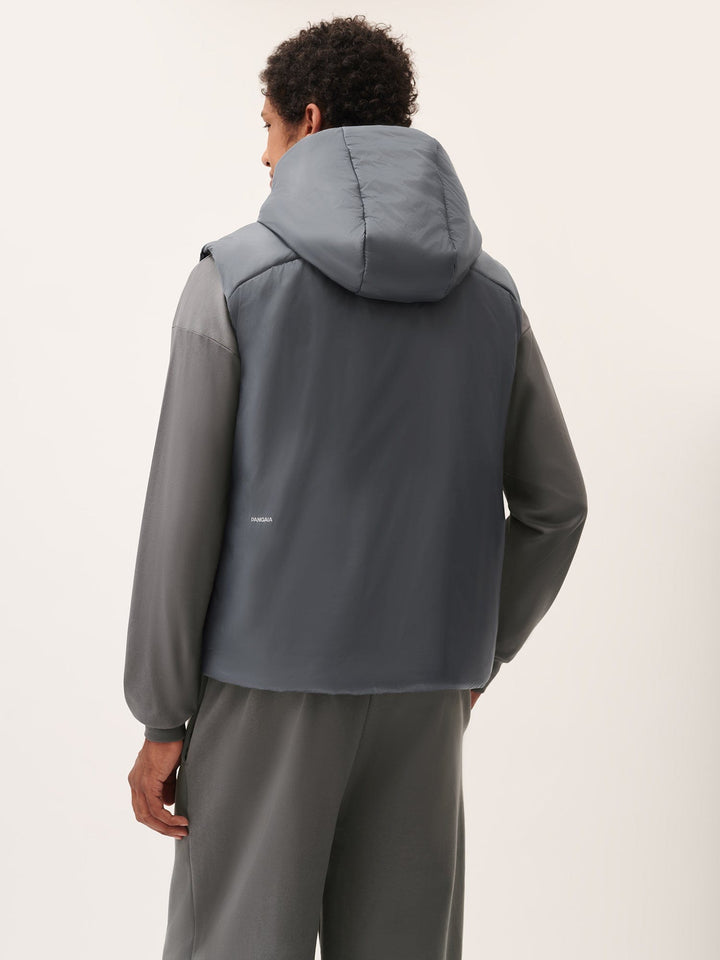 Mens DNA Flower-Warmth Gilet—atmosphere grey