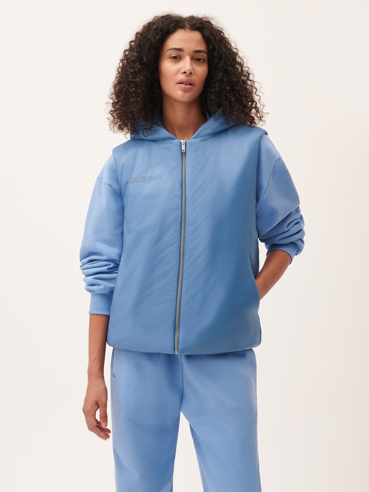 Womens DNA Flower-Warmth Gilet—summit blue