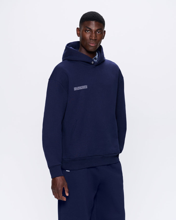 Mens DNA Hoodie—navy