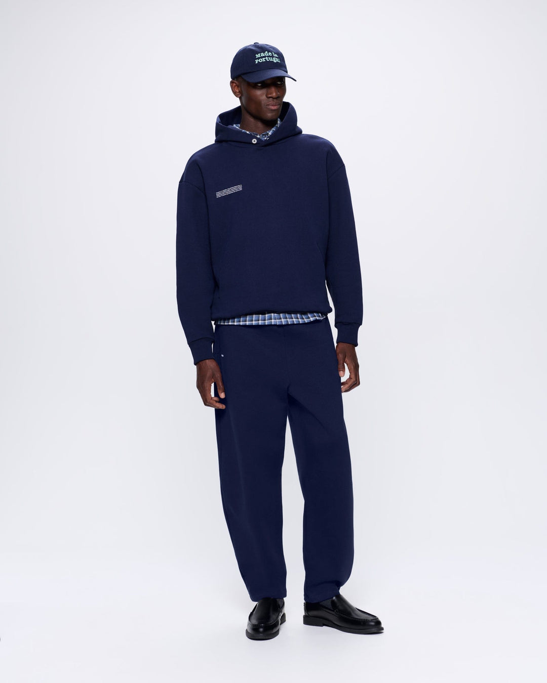 Mens DNA Hoodie—navy