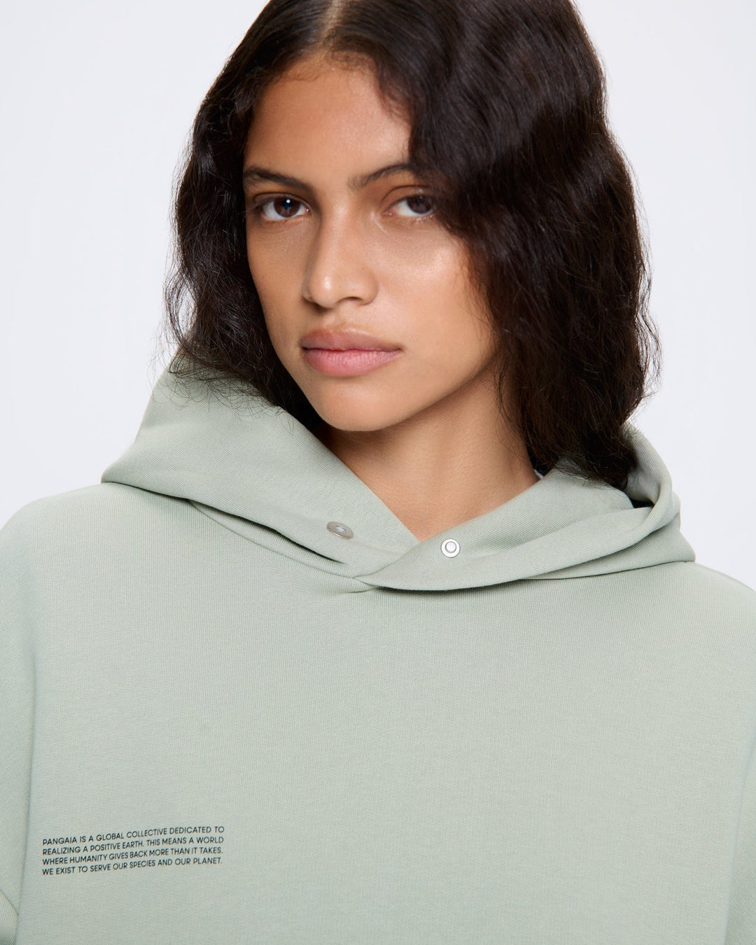 Womens DNA Hoodie—moss green