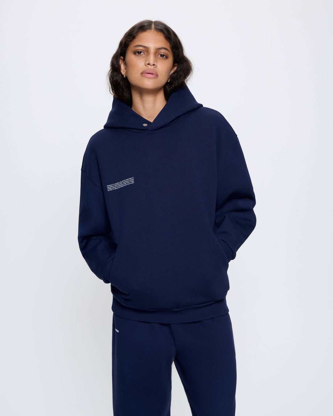 Womens DNA Hoodie—navy