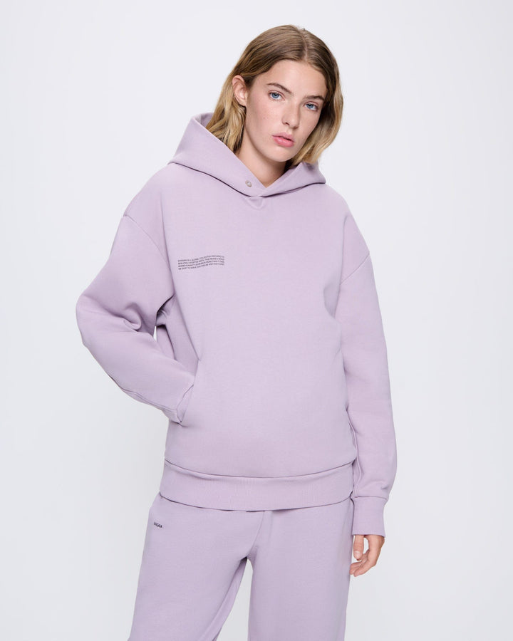 Womens DNA Hoodie—raisin purple