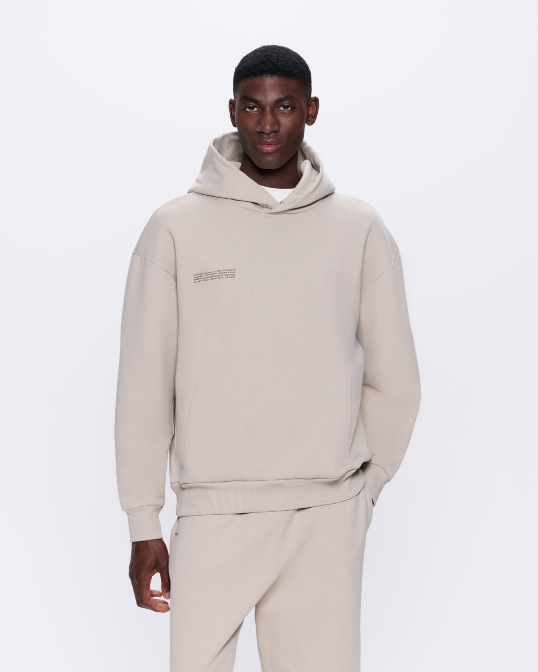 Mens DNA Hoodie—stone