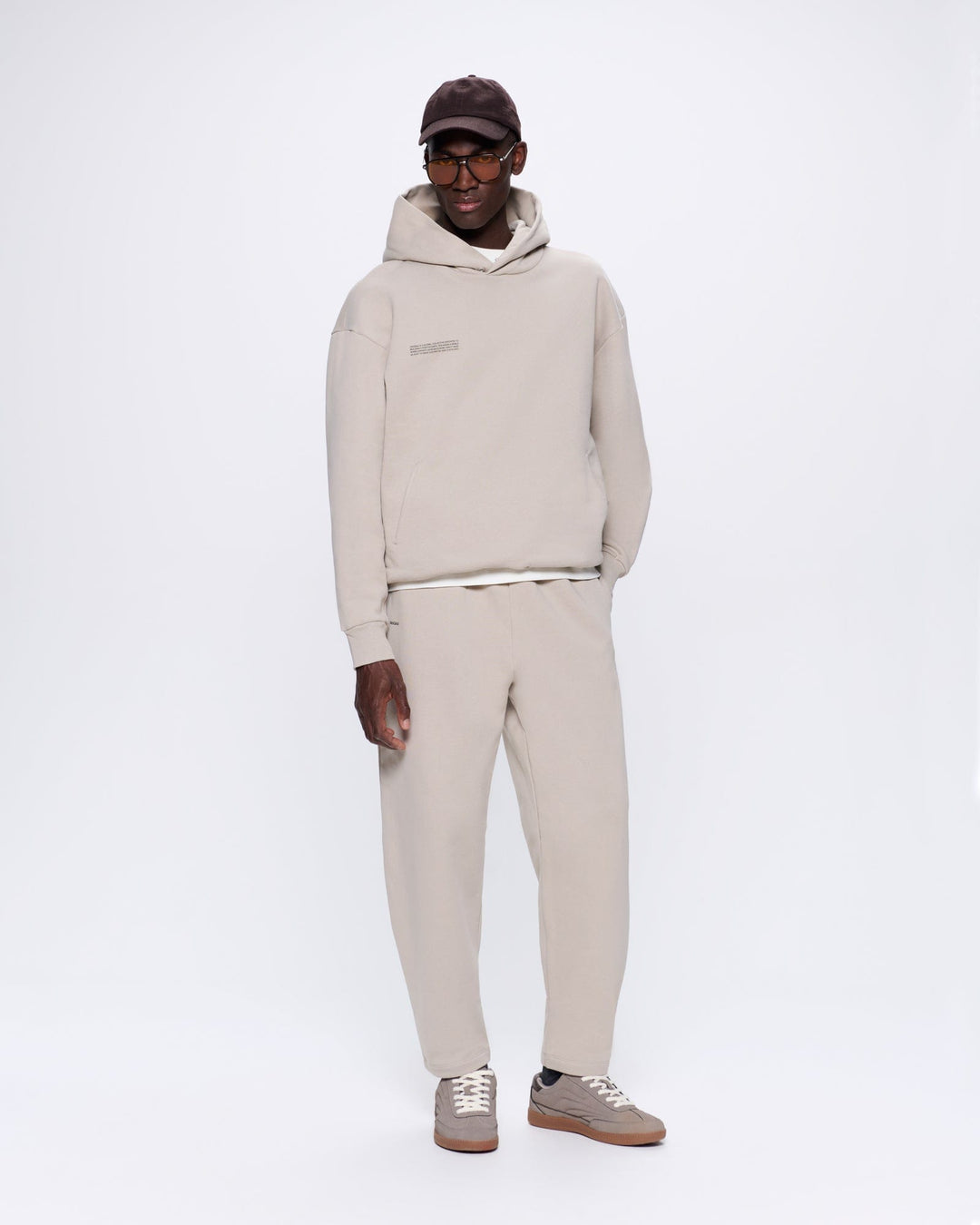 Mens DNA Hoodie—stone