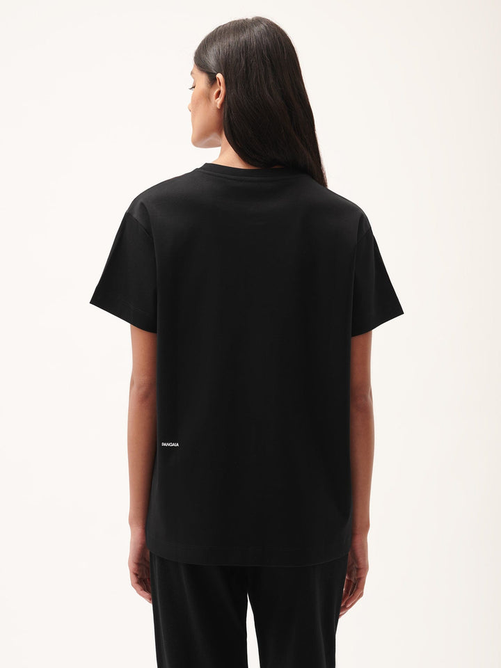 Womens DNA Henley T-Shirt—black