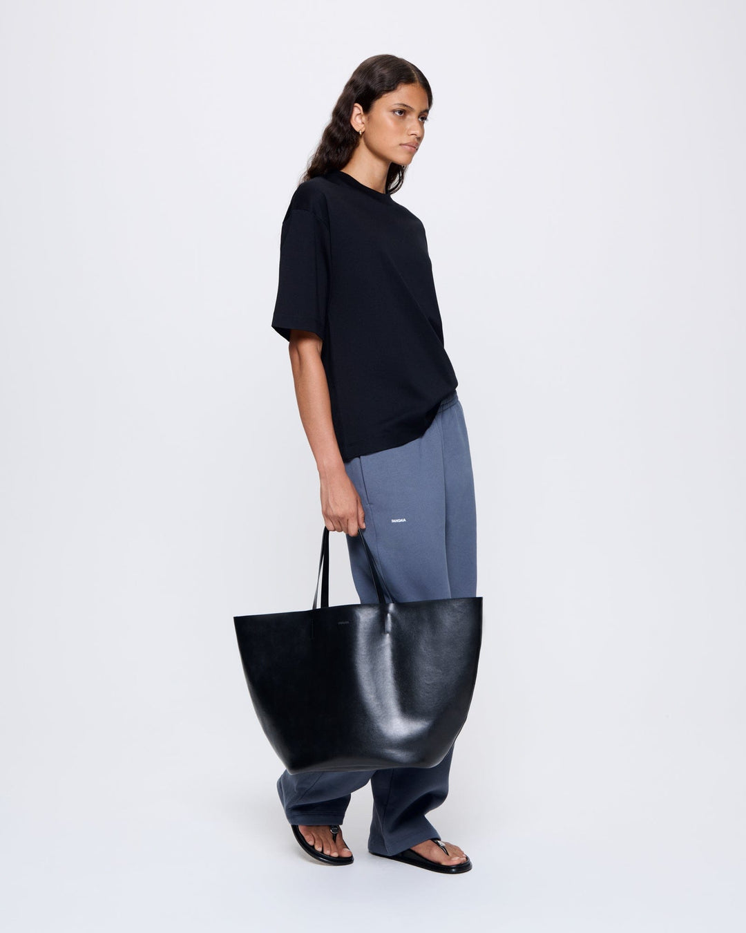Womens DNA Oversized T-Shirt—black