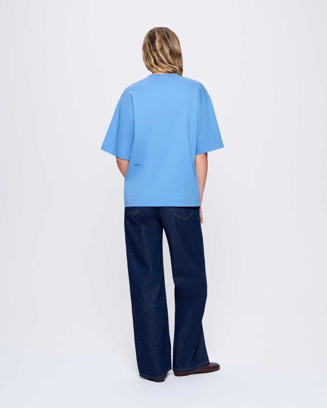 Womens DNA Oversized T-Shirt—summit blue