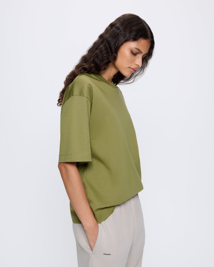 Womens DNA Oversized T-Shirt—highland green