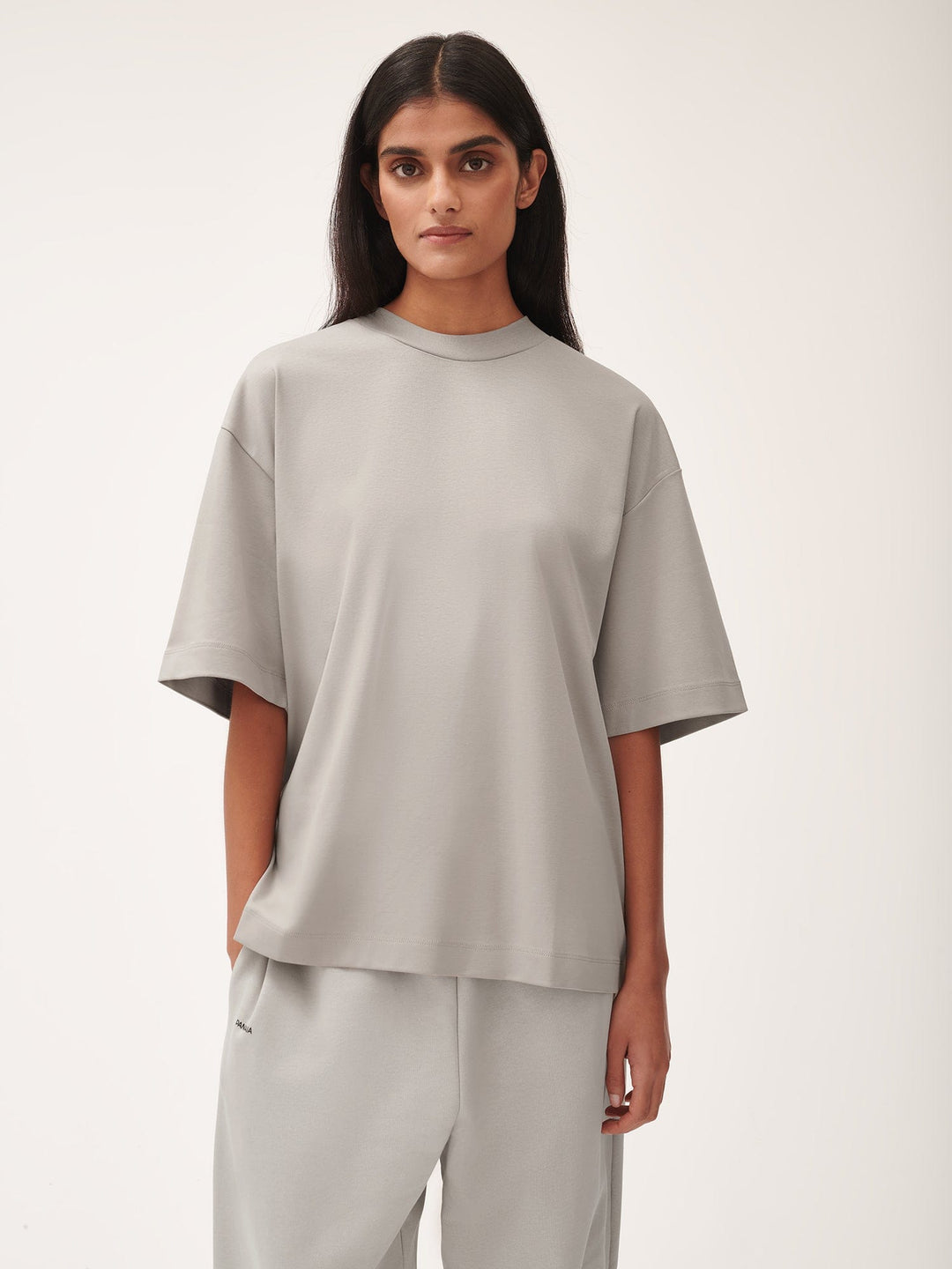 Womens DNA Oversized T-Shirt—stone