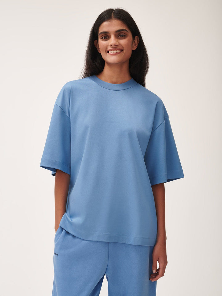 Womens DNA Oversized T-Shirt—summit blue