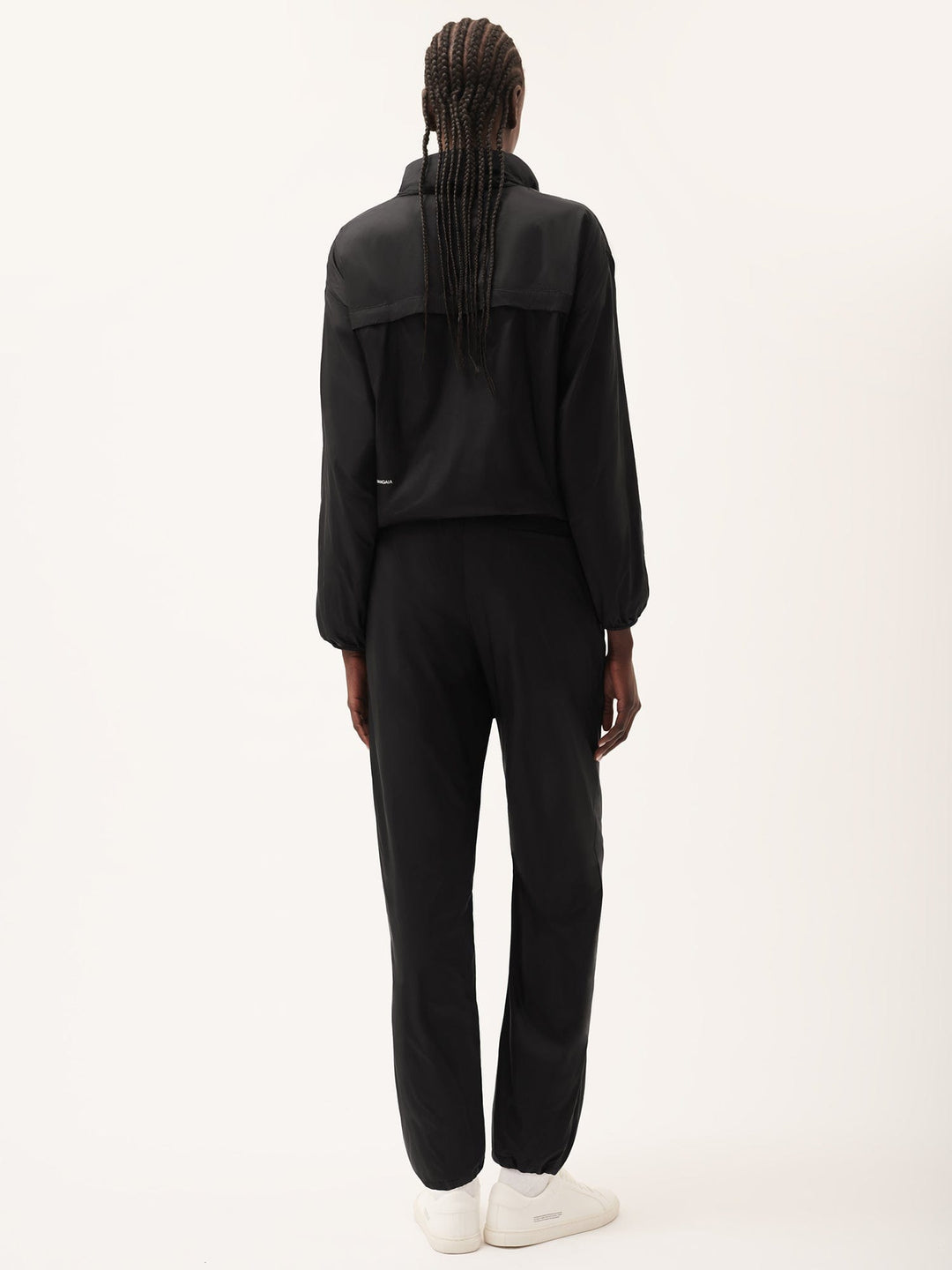 Womens DNA Recycled Nylon Track Pants—black