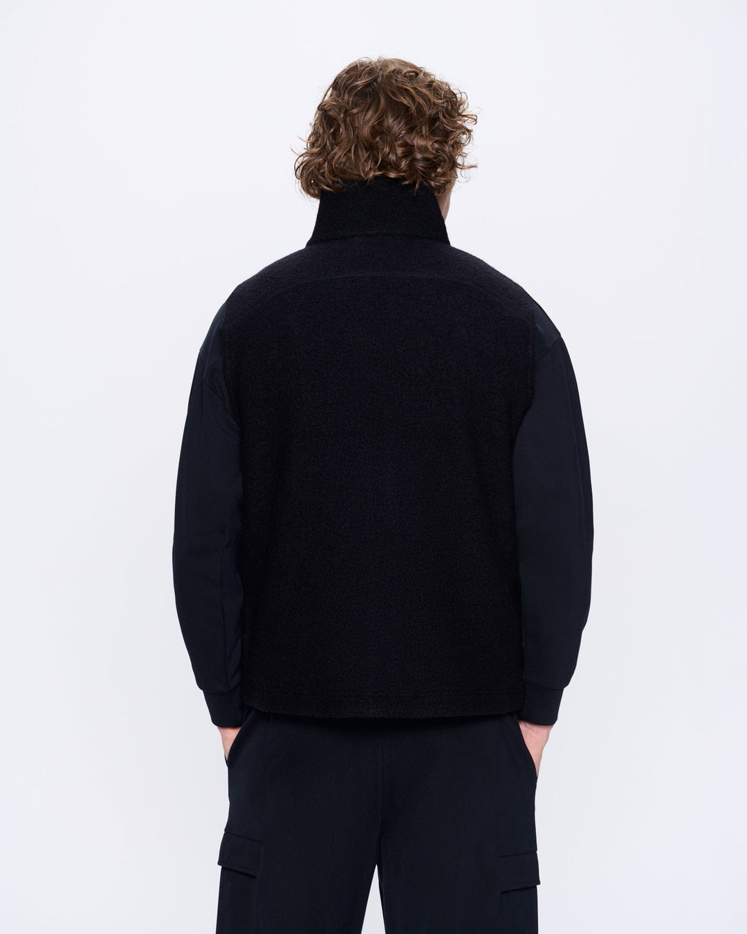 Men's DNA Utility Wool Gilet—black