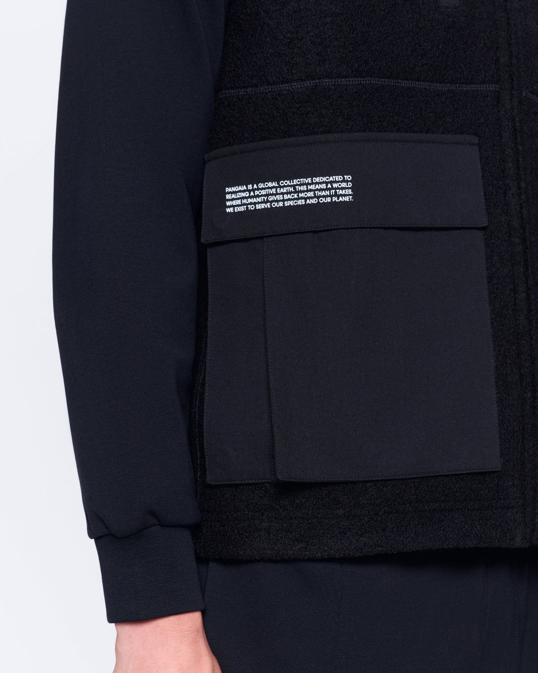 Men's DNA Utility Wool Gilet—black