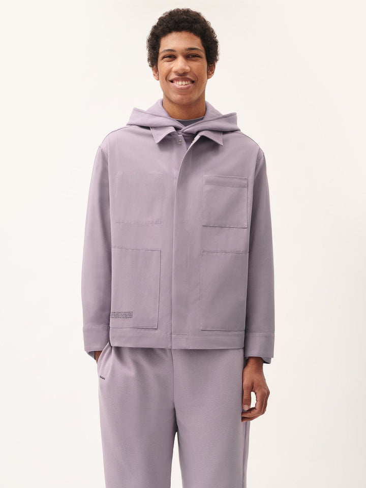 Men's DNA Utility Jacket—raisin purple