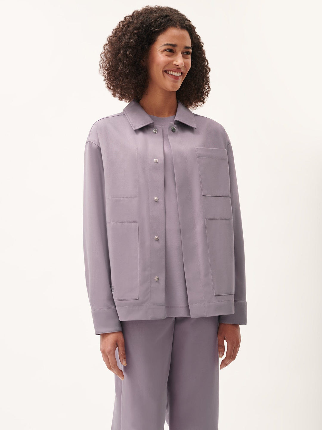 Women's DNA Utility Jacket—raisin purple