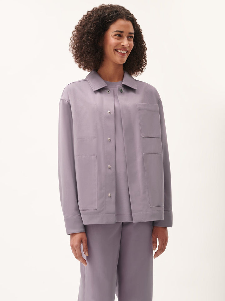 Women's DNA Utility Jacket—raisin purple