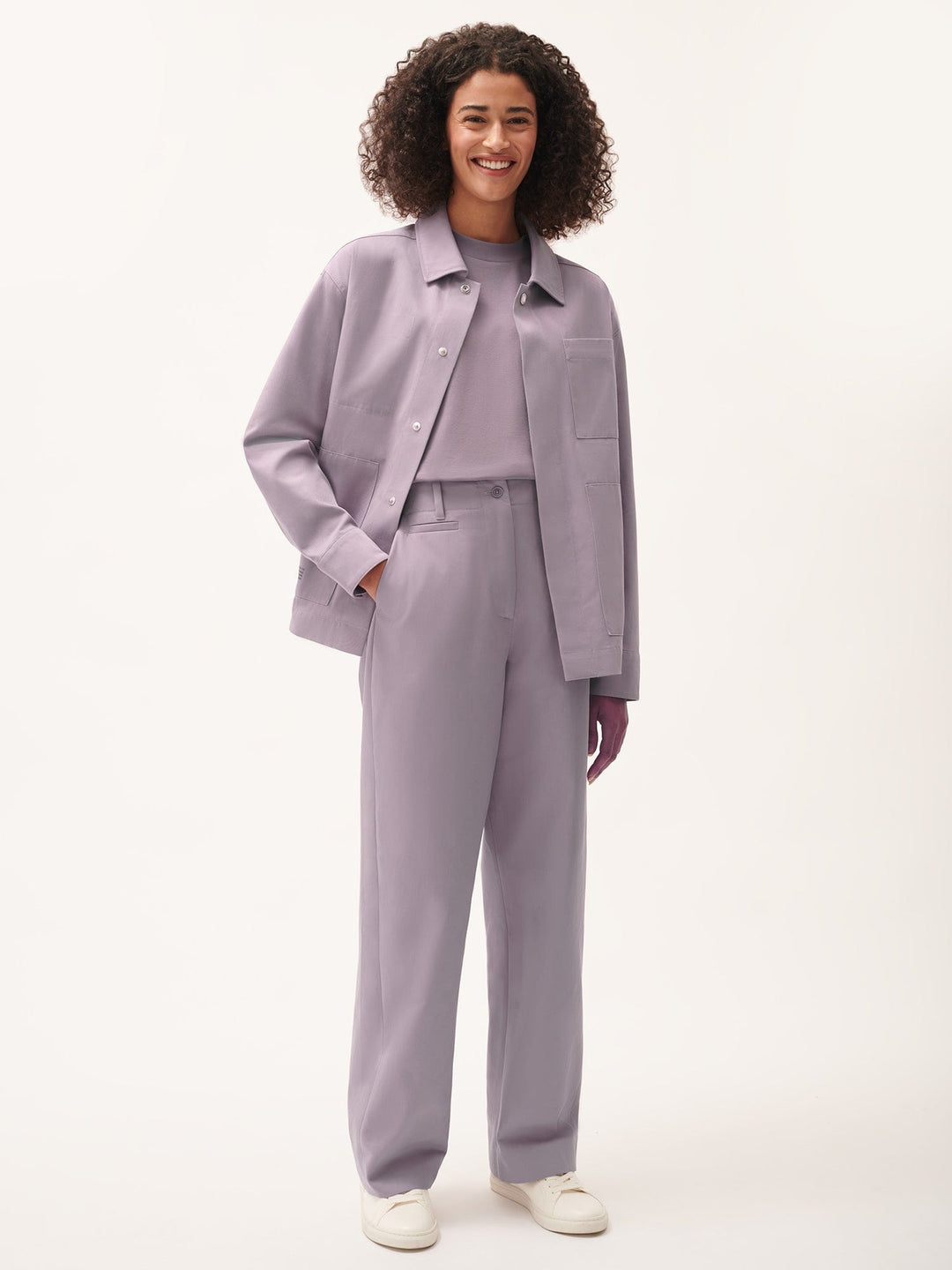 Womens DNA Utility Trousers—raisin purple