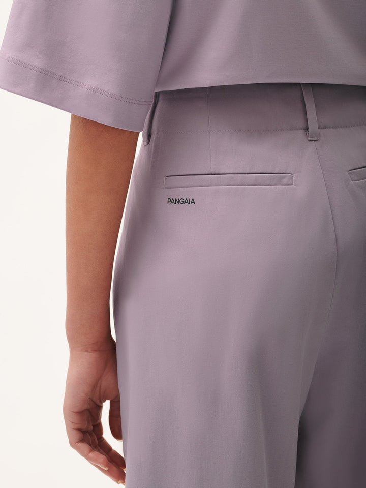 Womens DNA Utility Trousers—raisin purple