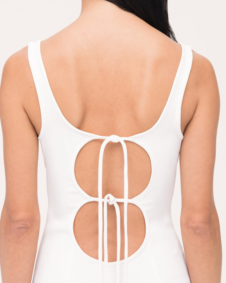 Double Tie Back Long Sheath