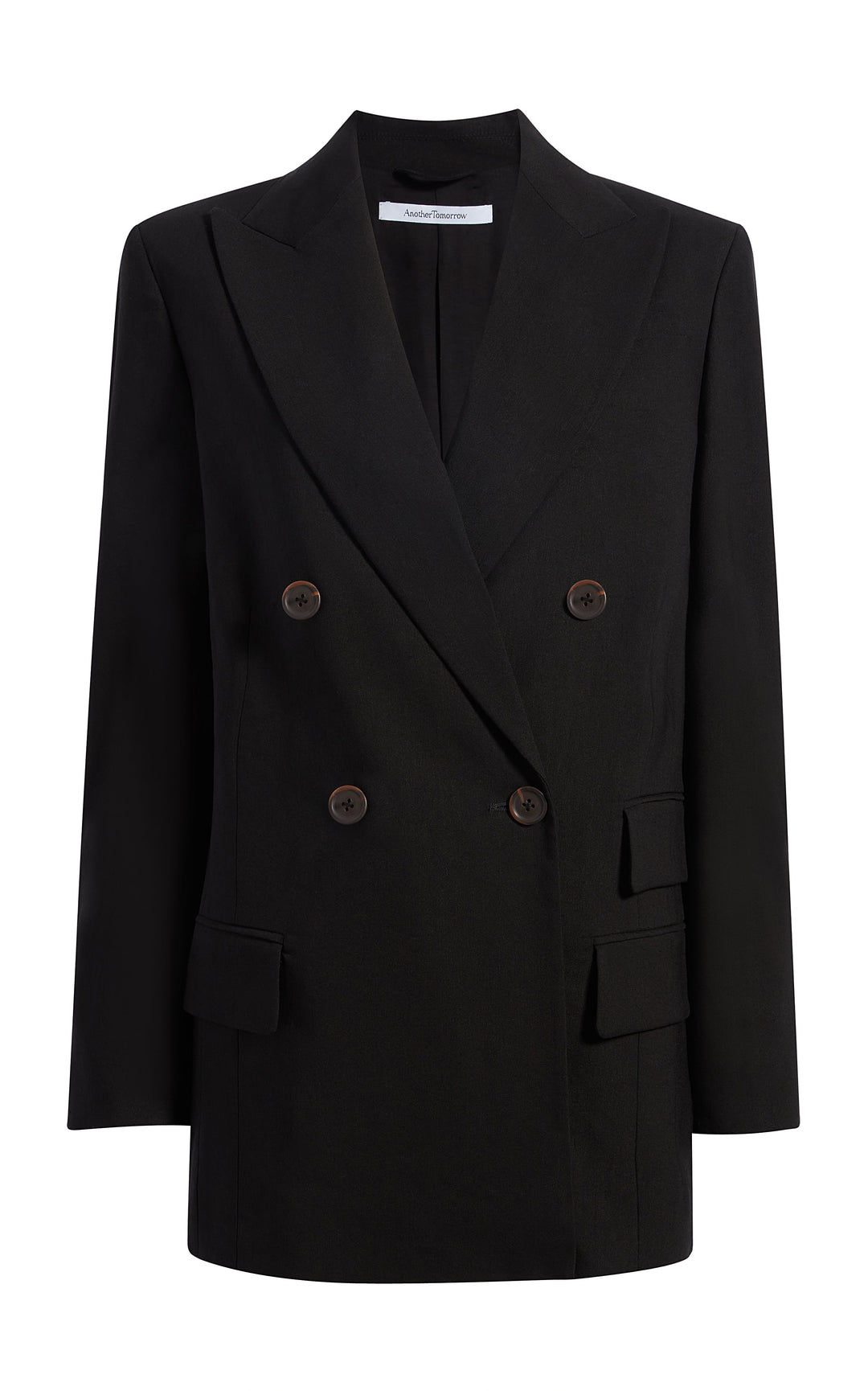 Double Breasted Side Zip Jacket