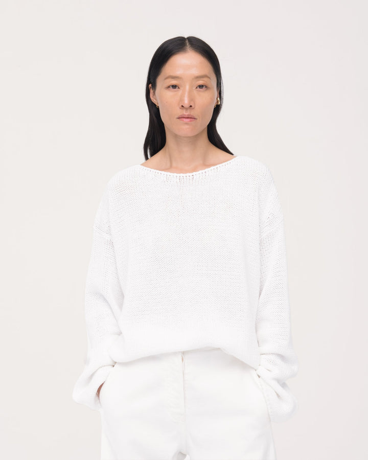 Draped Knit Sweater - Resale