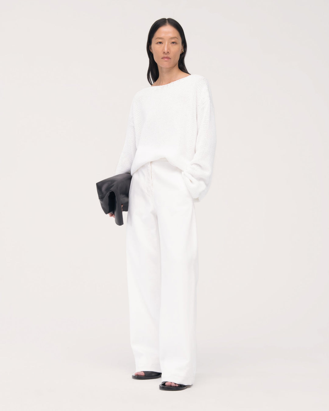 Draped Knit Sweater - Resale