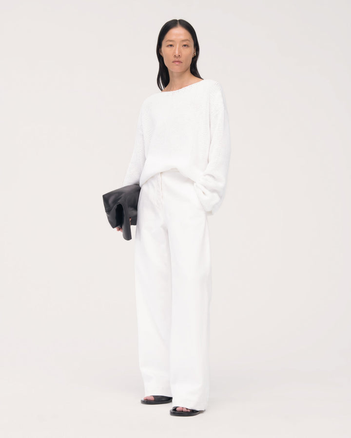Draped Knit Sweater - Resale
