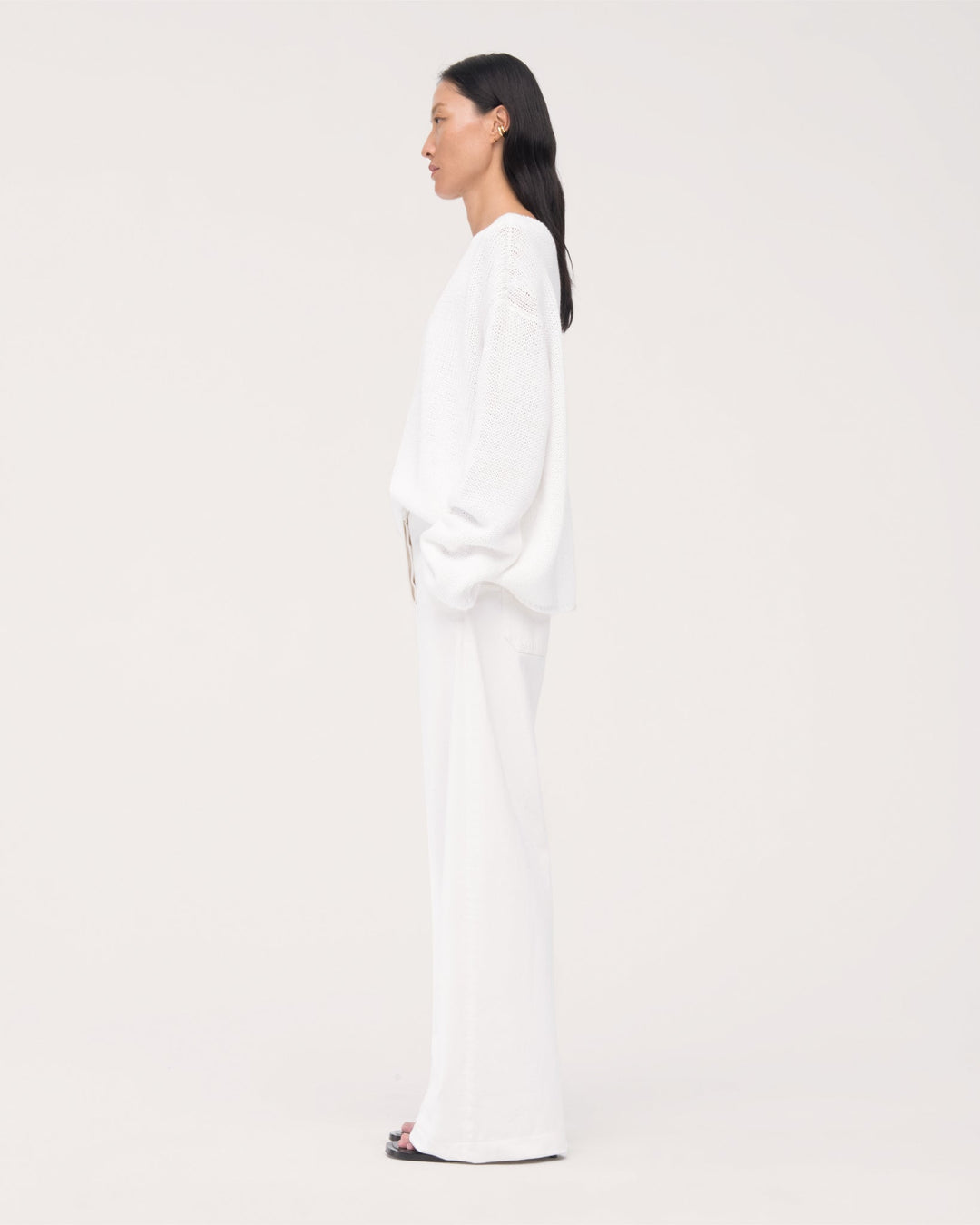 Draped Knit Sweater - Resale