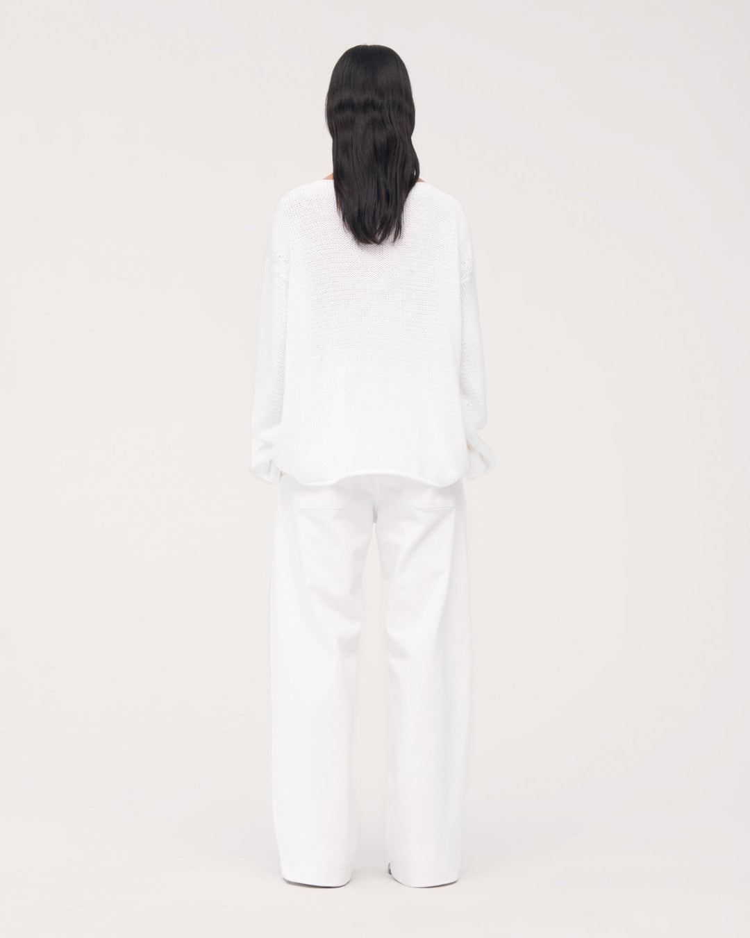 Draped Knit Sweater - Resale