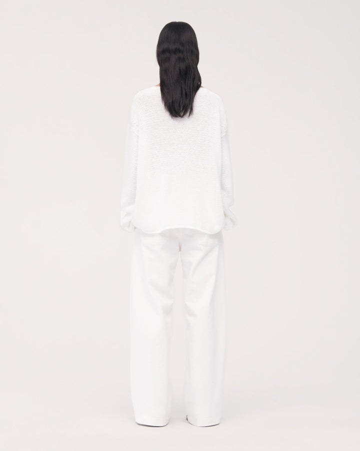 Draped Knit Sweater - Resale