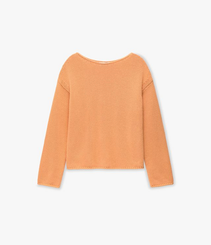 Draped Knit Sweater