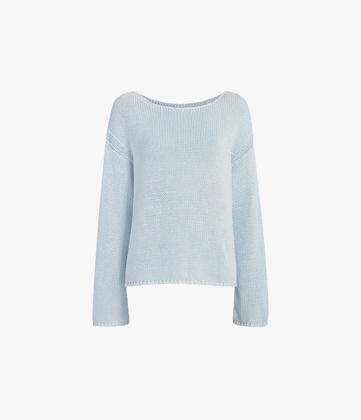 Draped Knit Sweater