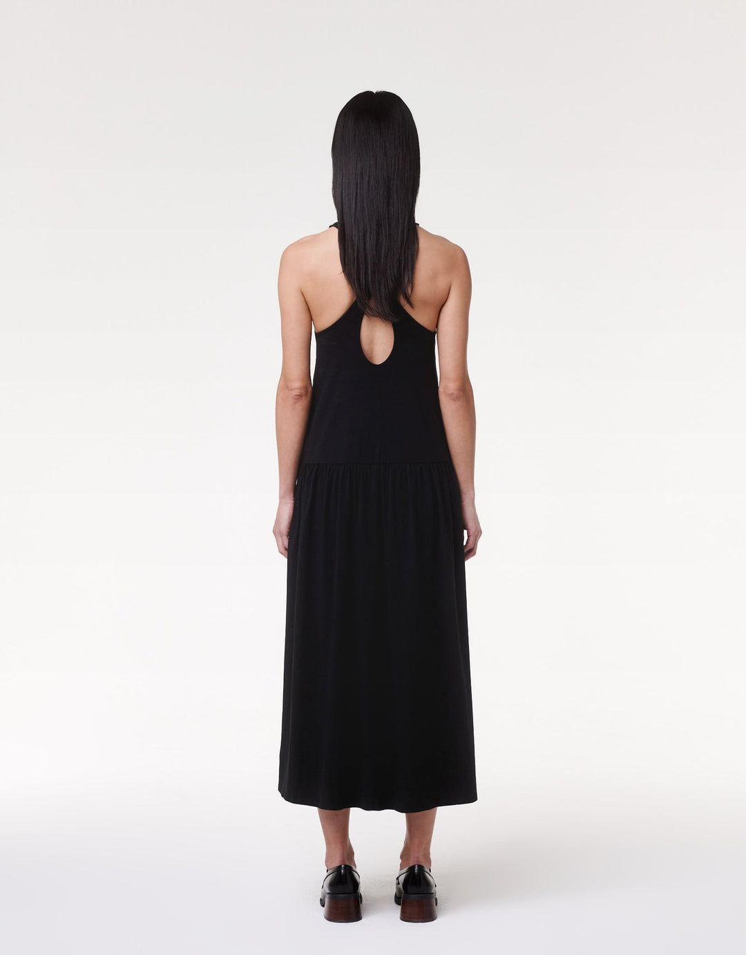 Dropwaist Gathered Tank Dress