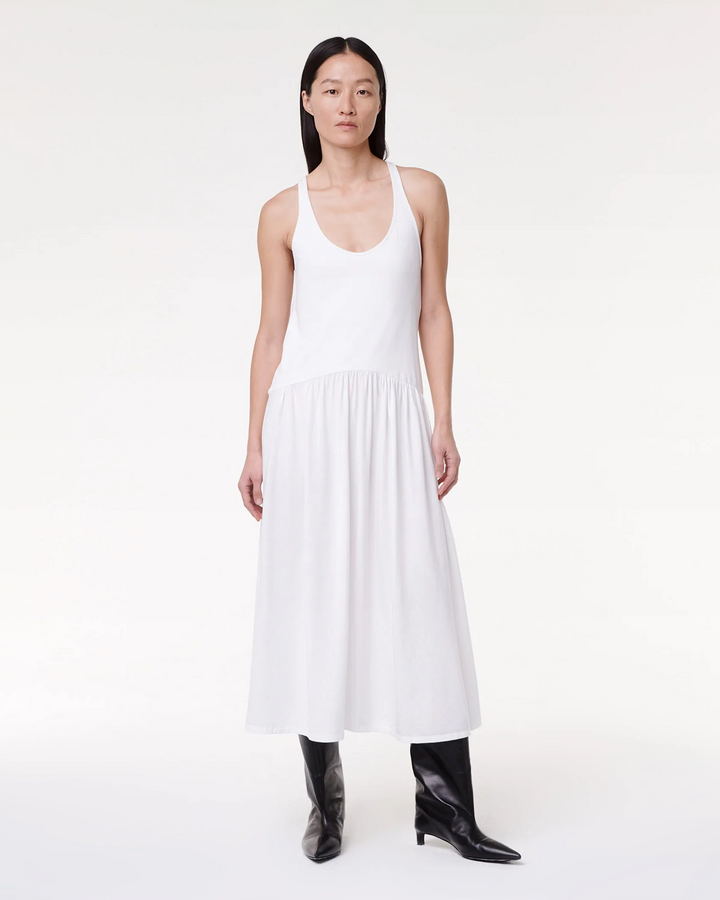 Dropwaist Gathered Tank Dress