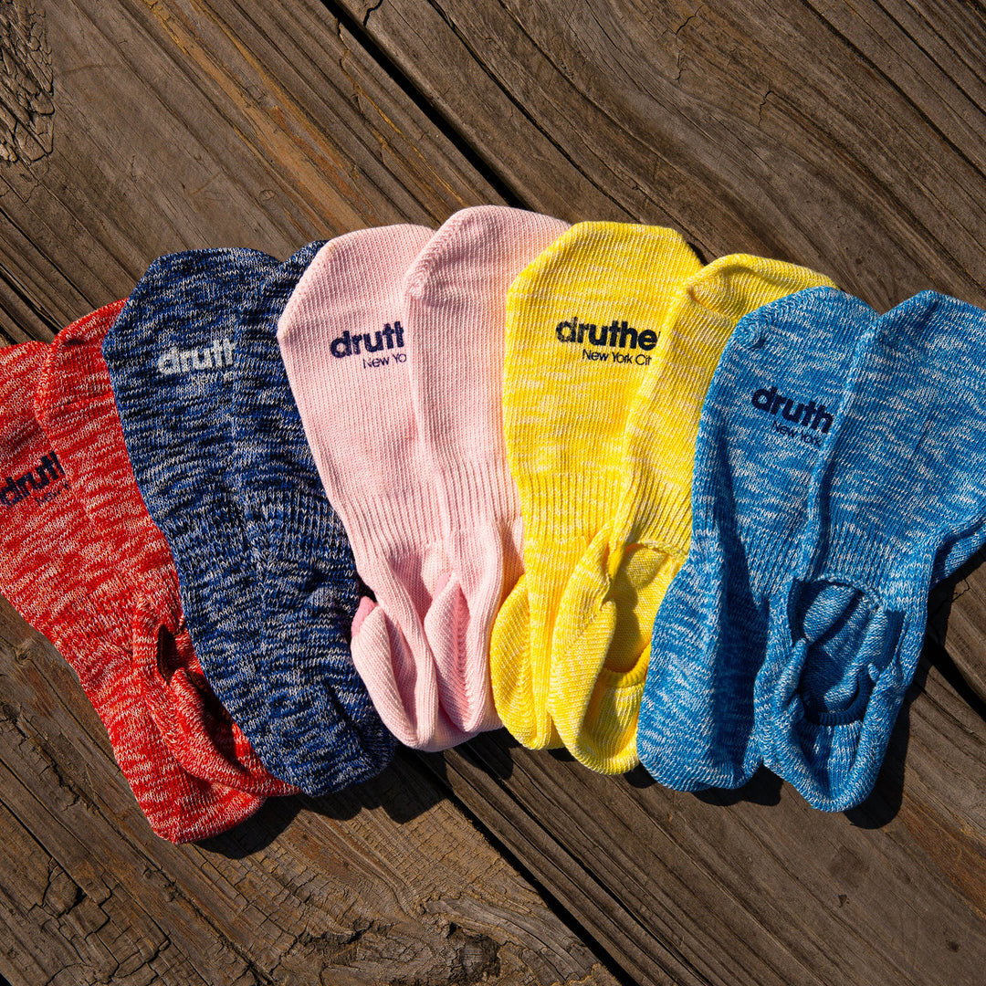 Organic Cotton Mélange No-Show Sock