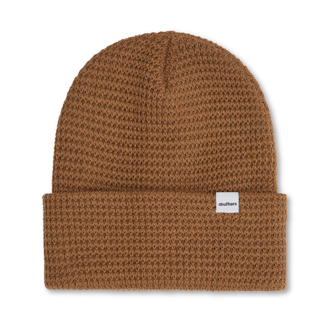 Organic Cotton Waffle Knit Beanie