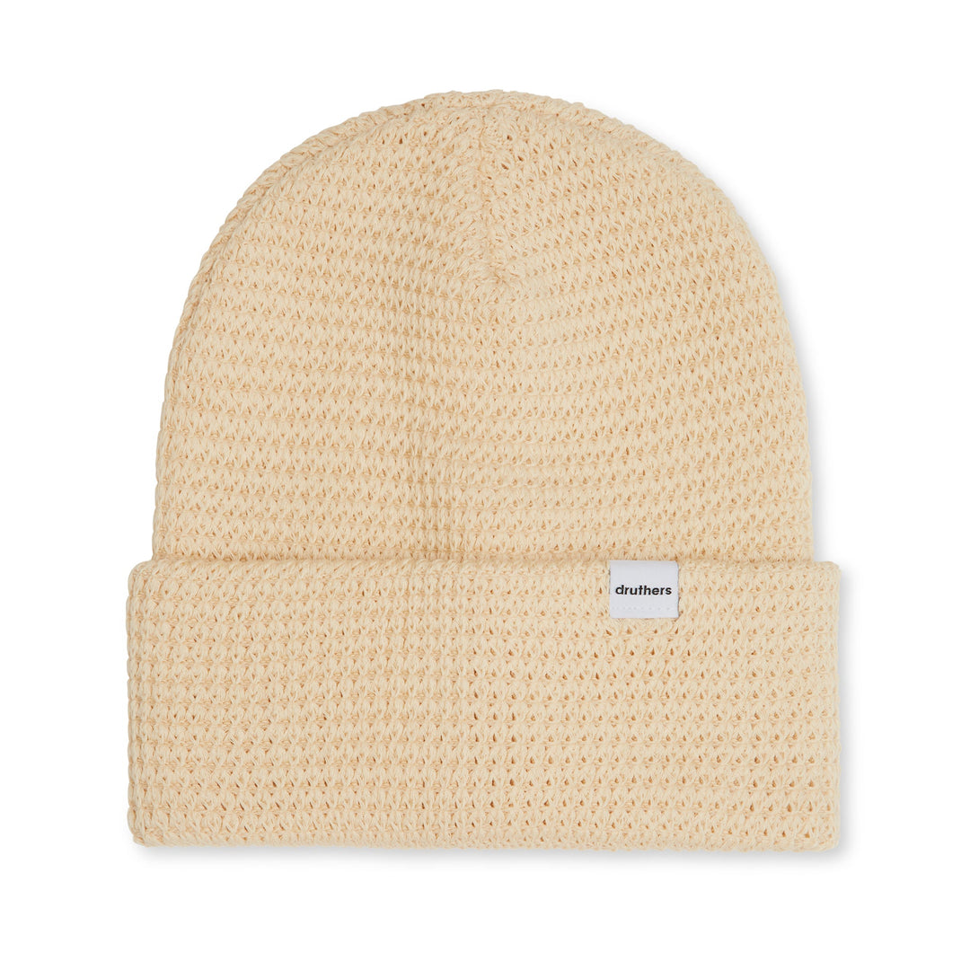 Organic Cotton Waffle Knit Beanie