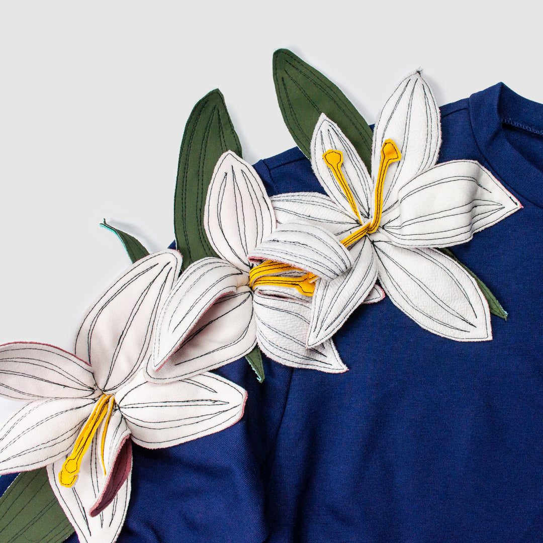 'groundbreaking florals' crewneck sweatshirt